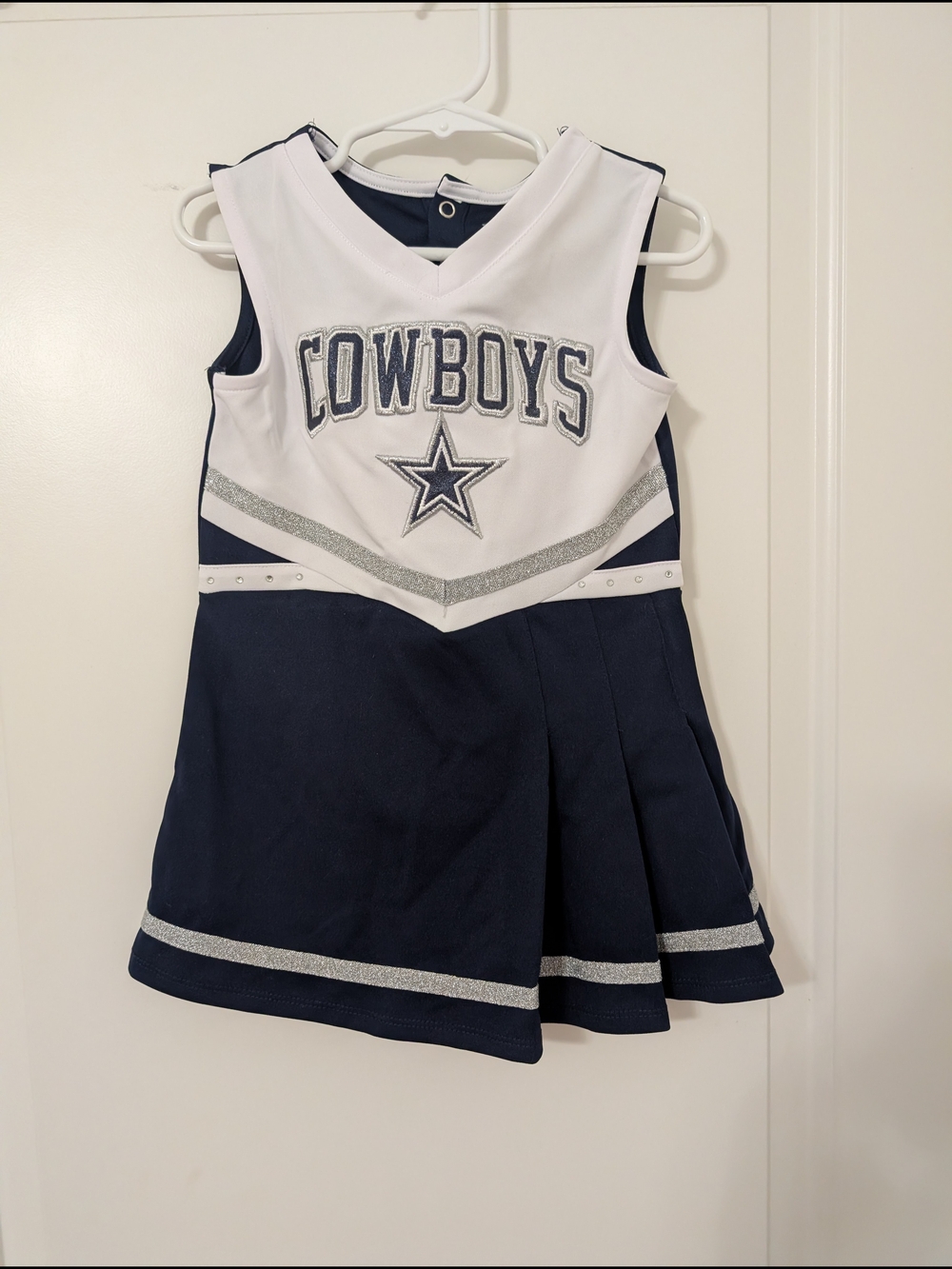 Dallas Cowboys Authentic Toddler Cheerleading Dress